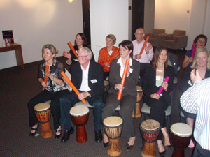TalkPoint Drumming Session Jasper Hotel Melbourne